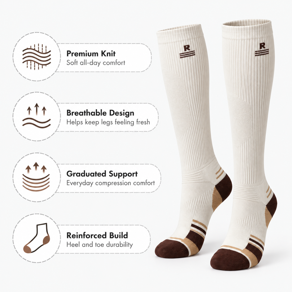 BioFiber Compression Socks